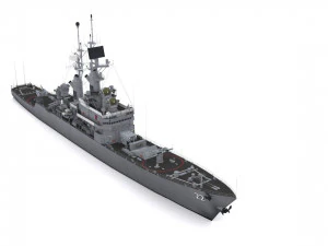 cg 22 uss england 3D Model