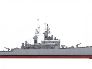 cg 22 uss england 3D Model
