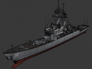 cg 22 uss england 3D Model
