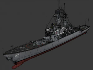 cg 22 uss england 3D Model