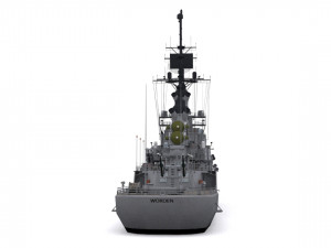 leahy class guided missile cruiser 3D Model