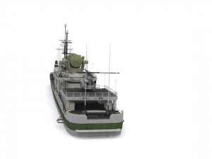 research vessel 3D Model