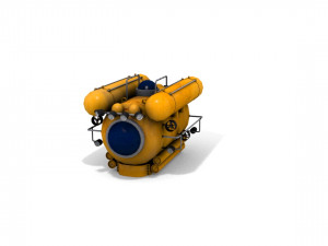 bathyscaphe 3D Model