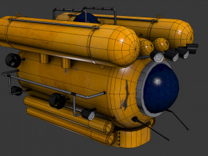 bathyscaphe 3D Model