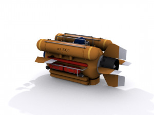 bathyscaphe 3D Model