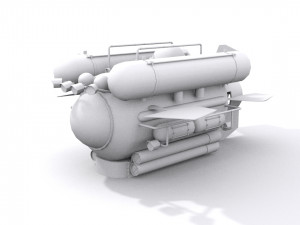 bathyscaphe 3D Model