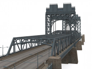 robert f kennedy bridge 3D Model