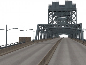 robert f kennedy bridge 3D Model