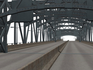 robert f kennedy bridge 3D Model
