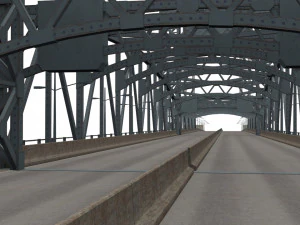 robert f kennedy bridge 3D Model