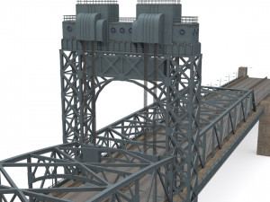 robert f kennedy bridge 3D Model