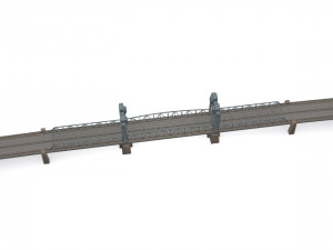 robert f kennedy bridge 3D Model
