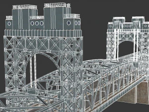 robert f kennedy bridge 3D Model