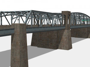 robert f kennedy bridge 2 3D Model