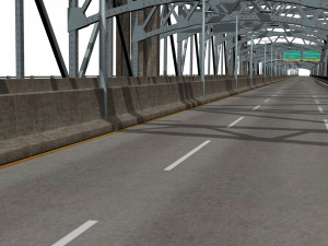 robert f kennedy bridge 2 3D Model