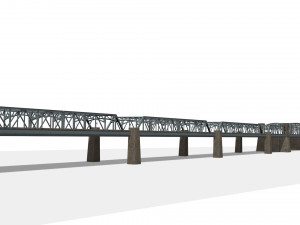 robert f kennedy bridge 2 3D Model
