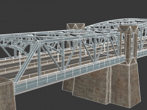 robert f kennedy bridge 2 3D Model