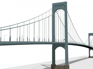 Most Whitestone na Bronksie Model 3D