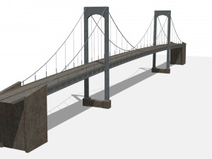 throgs neck bridge Modelo 3D