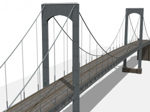 throgs neck bridge Modelo 3D