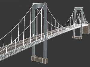 throgs neck bridge Modelo 3D