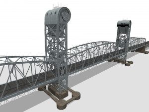Marine Pkwy Bridge Modello 3D