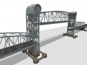 Marine Pkwy Bridge Modello 3D