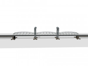 Marine Pkwy Bridge Modello 3D