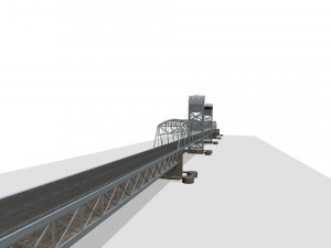 Marine Pkwy Bridge Modello 3D