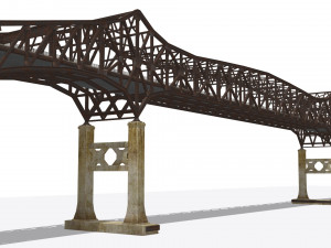 Pulaski Bridge 3D Model