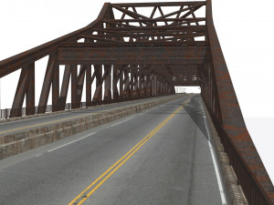 Pulaski Bridge Modelo 3D