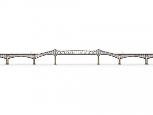 Pulaski Bridge Modelo 3D
