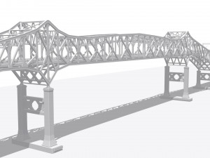 Pulaski Bridge Modelo 3D