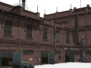 Old factory 3Dモデル