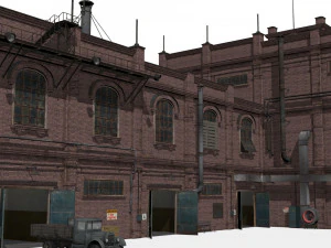 Old factory 3D Model