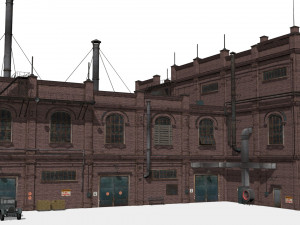 Old factory 3Dモデル