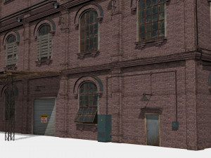 Old factory 3Dモデル
