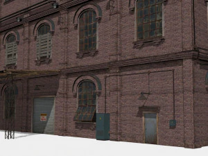 Old factory 3D Model
