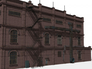 Old factory 3Dモデル