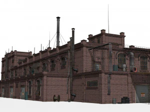 Old factory 3D Model