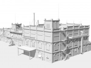 Old factory 3Dモデル