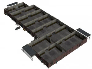 Old factory 3D Model