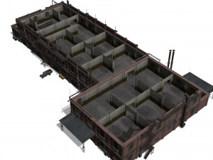 Old factory 3Dモデル