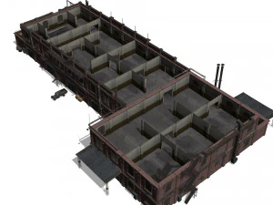 Old factory 3D Model