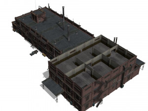 Old factory 3Dモデル