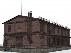Old factory Modelo 3D