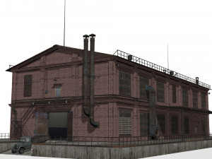 Old factory 3D-Modell