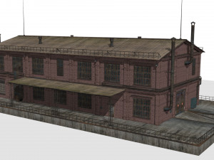 Old factory 3D-Modell