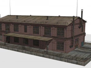 Old factory 3D Model