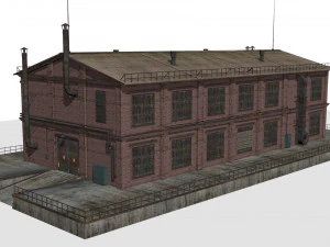 Old factory 3D Model